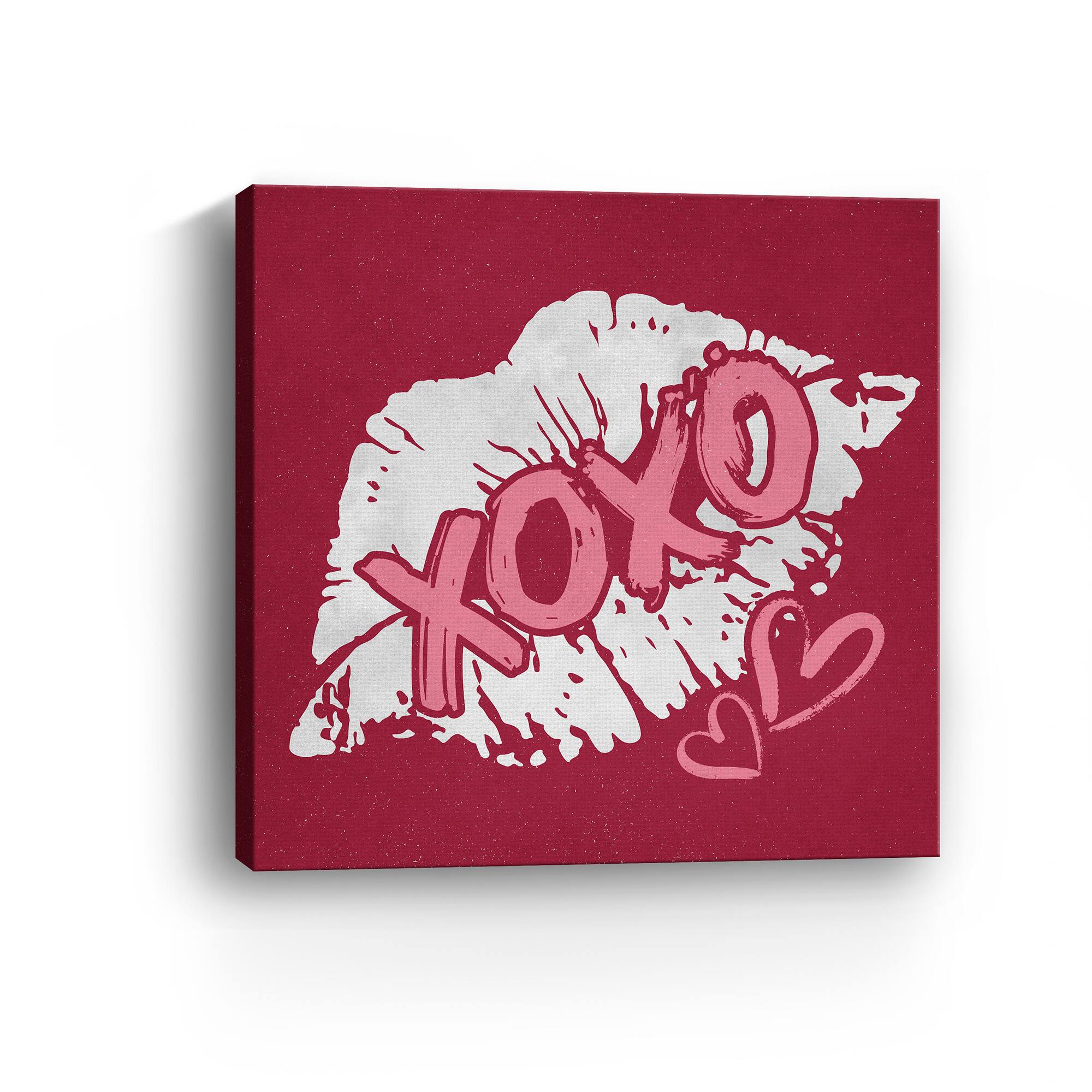 Kiss and Hugs I Canvas Giclée Art